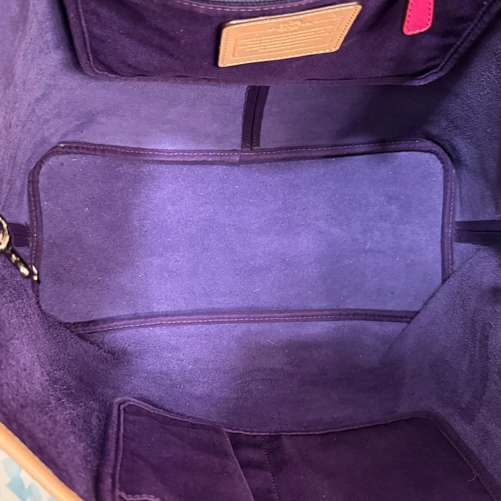 Coach Park Metro Leather Tote, model F24341